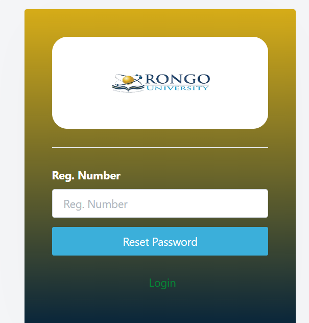 Rongo University Student Portal: Your Guide to Access & Features
