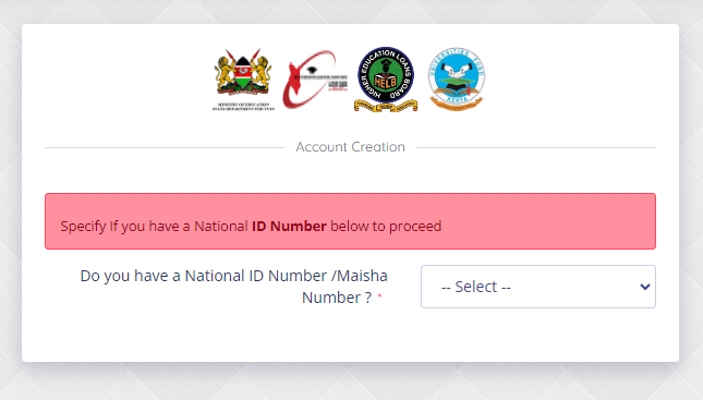 HEF Portal Applicant Registration