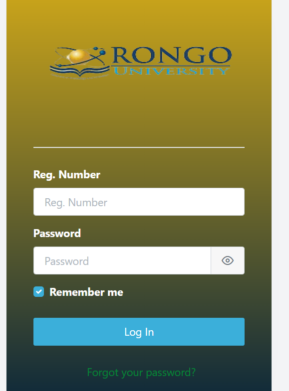 Rongo University Student Portal: Your Guide to Access & Features