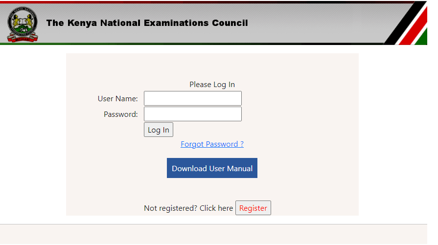  QMIS KNEC - Query Management Information System (QMIS)