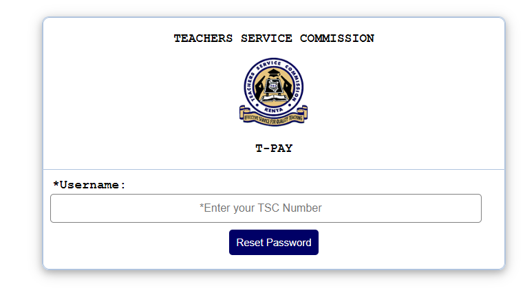 Tpay TSC Payslip Login Kenya: Step-by-Step