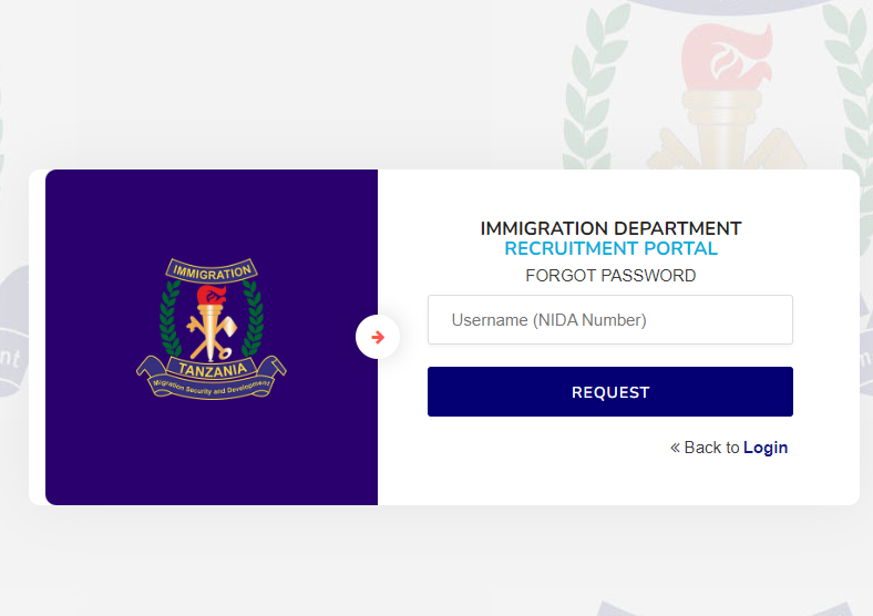 Tanzania Immigration E-Recruitment Portal Login Made Easy
